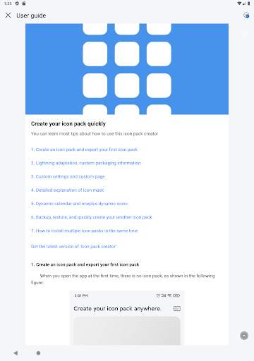 Icon Pack Creator - create your icon pack anywhere screenshot 1