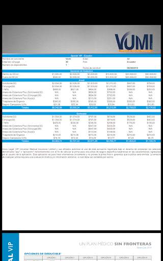 VUMI Plans screenshot 13