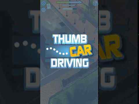 Thumb Car Driving screenshot 1