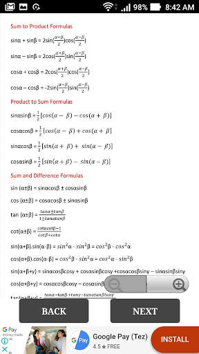 Trigonometry Calculator screenshot 7