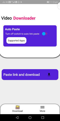 Video Downloader For Facebook 2021 screenshot 1