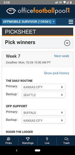 OFP Mobile screenshot 4