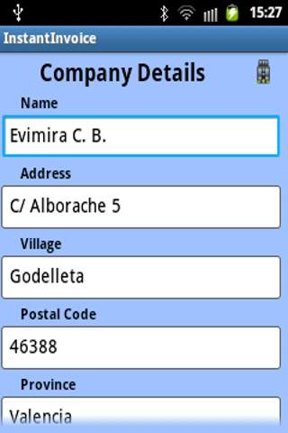 InstantInvoice Lite PDF screenshot 3