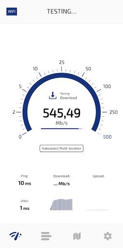 Speed Test Light 5G / 4G LTE / WiFi screenshot 2