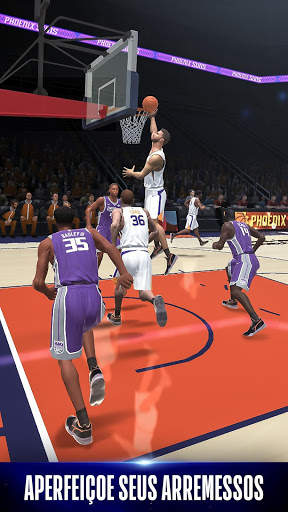 Jogo de Basquete NBA NOW móvel screenshot 3