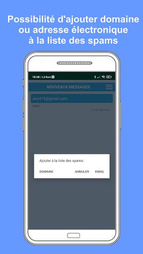Mail Spam Cleaner - Effacer votre courrier screenshot 3