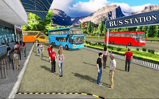 Drive Hill Coach Bus Simulator Jogo de Ônibus 2019 screenshot 11