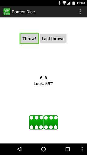 Voice Dice Simulator screenshot 1