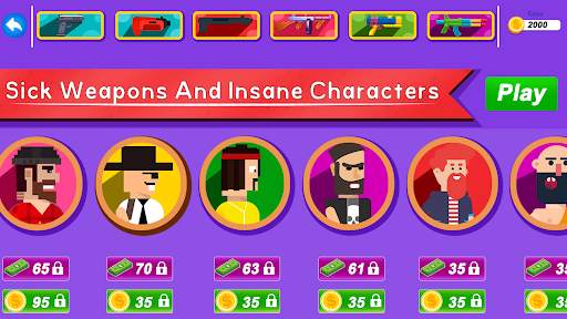 Shooting Party: Gun Master Ragdoll Fighting Games screenshot 4