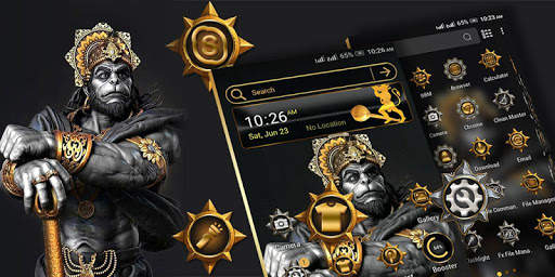 Lord Hanuman Ji Launcher Theme screenshot 1