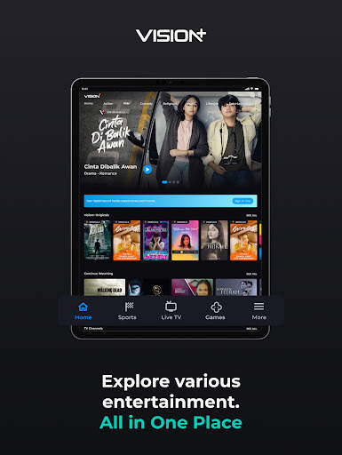 Vision  : Live TV, Film & Seri screenshot 21