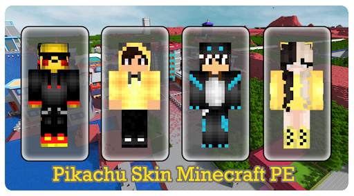Pikachu Skin Minecraft PE screenshot 4