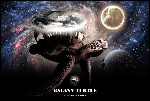 Galaxy Turtle Live Wallpaper screenshot 1
