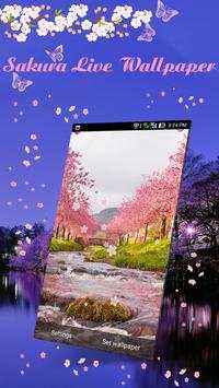 Sakura Live Wallpaper screenshot 2