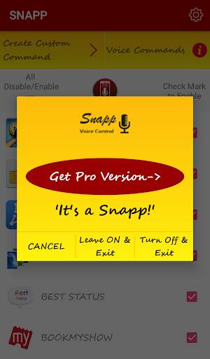 SNAPP - Voice Control screenshot 7