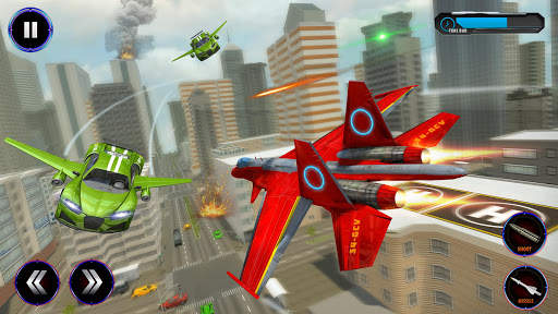 Real Air Jet Fighter - Grand Robot Shooting Games screenshot 2