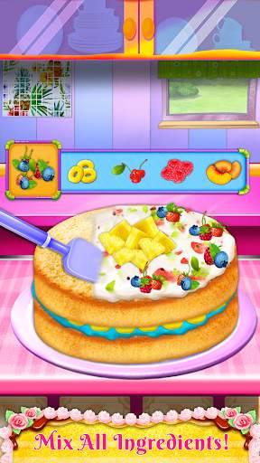 Princess Cake Maker Games screenshot 5