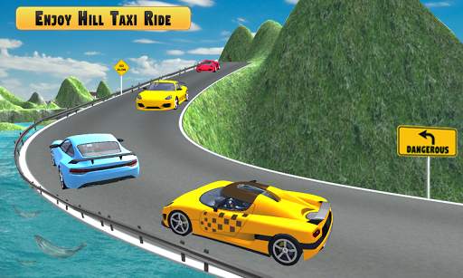 Offroad Taxi Driving Car Games screenshot 2