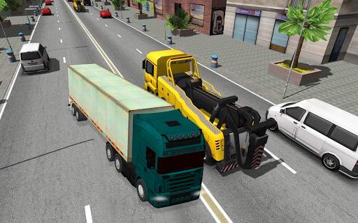 Euro Truck Driving USA Simulator 3 تصوير الشاشة