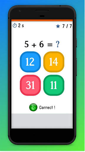 Funny Math - Practice Game for grades 1, 2, 3, 4 screenshot 2
