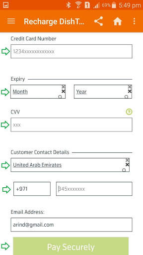 Recharge DishTv Online screenshot 6