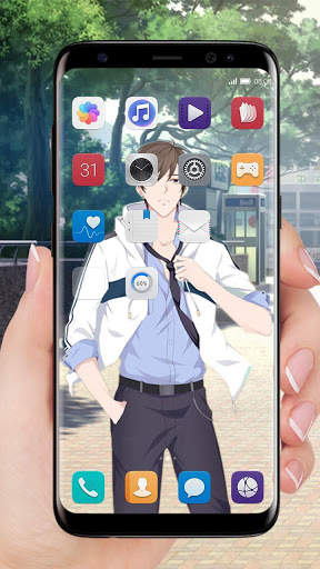 Handsome man live wallpaper screenshot 4