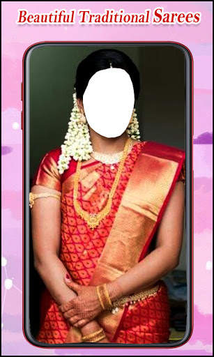 Beautiful Traditional Sarees Photo Editor New screenshot 7