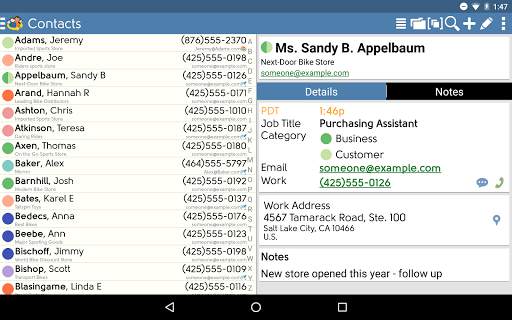 DejaOffice CRM with PC Sync screenshot 6