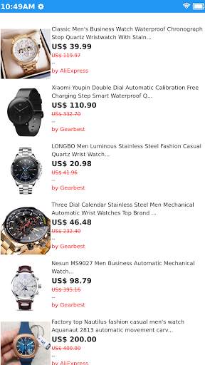 Men's Watches: Shop Cheap Online Watches Apps Free screenshot 3