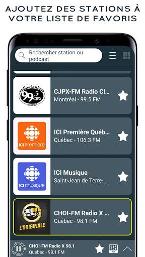 Radio Canada en Direct - Radio Gratuite screenshot 3