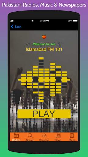 Pakistani Radios, Free Music & Pakistani Newspaper screenshot 2