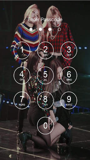 Black Pink Lock Screen screenshot 4