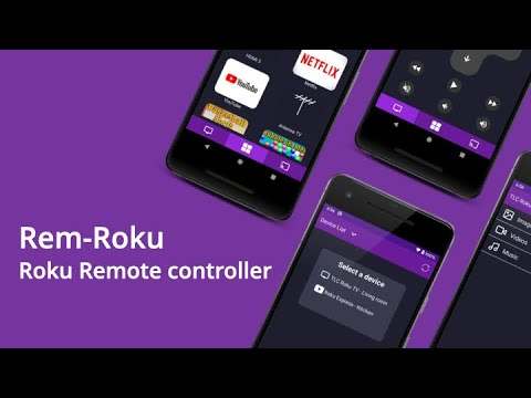 Roku remote control for smart tv - RemRoku 1 تصوير الشاشة