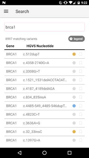 BRCA Exchange screenshot 3