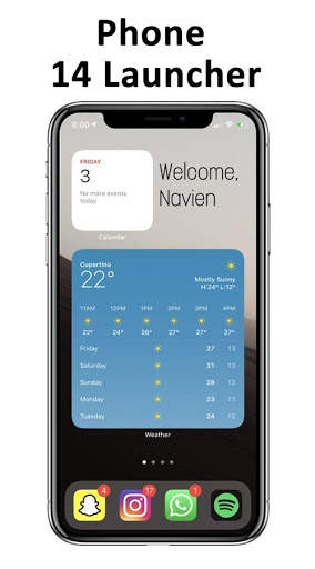 Launcher iPhone screenshot 3