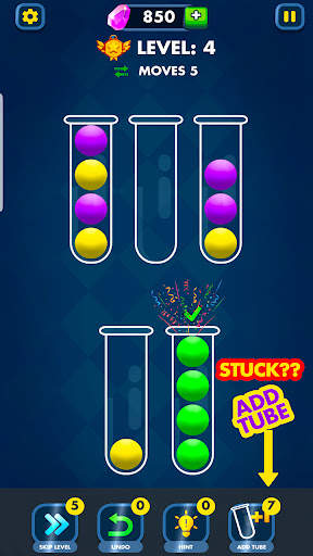 Ball Sort: Color Puzzle Games screenshot 3