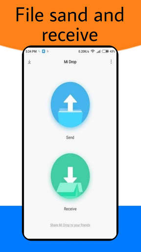 File transfer X 2021 transfer File X sharing app screenshot 3