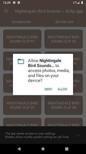 Nightingale Bird Sound Collections ~ Sclip.app screenshot 4