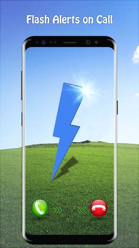 Flash Alerts On Call & SMS - Ringing Flashlight screenshot 2