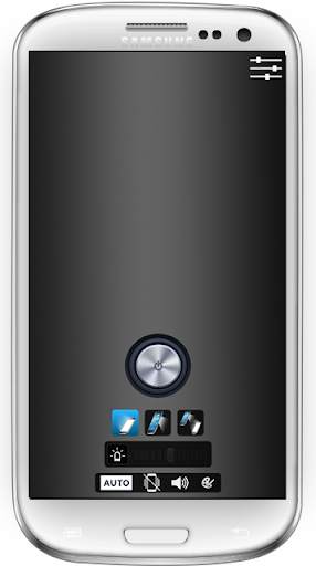 Mobile Torch - Flashlight Widget App screenshot 2