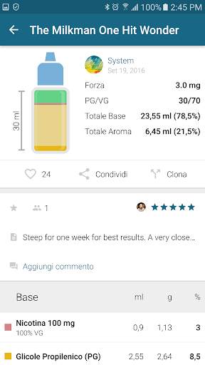 E-Liquid Recipes screenshot 2