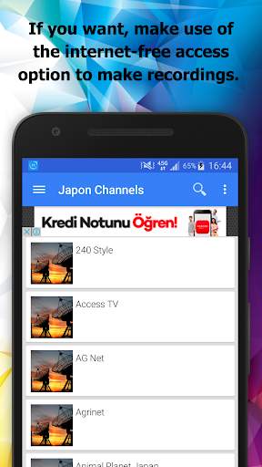 TV Japan Channels Info screenshot 2