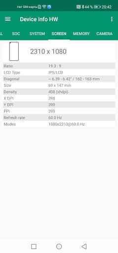 Device Info HW screenshot 4