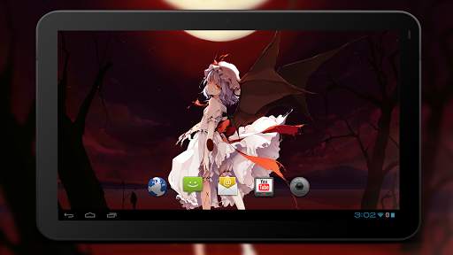 Fan Anime Live Wallpaper of Remilia Scarlet screenshot 4