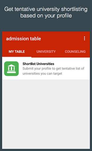 Admission Table скриншот 4