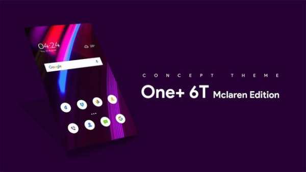 Theme Launcher One  6T Maclaren   Skin   Iconpack 1 تصوير الشاشة
