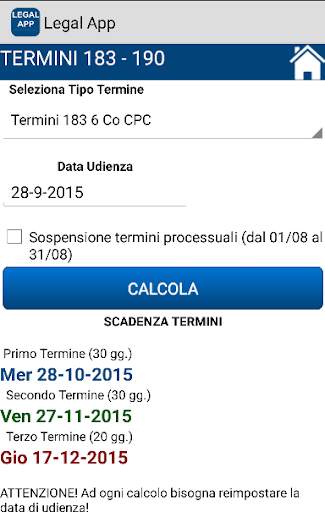 Legal App screenshot 4