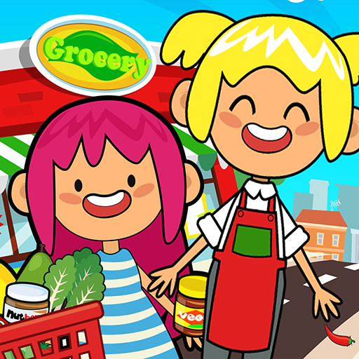 My Pretend Grocery Store Games icon