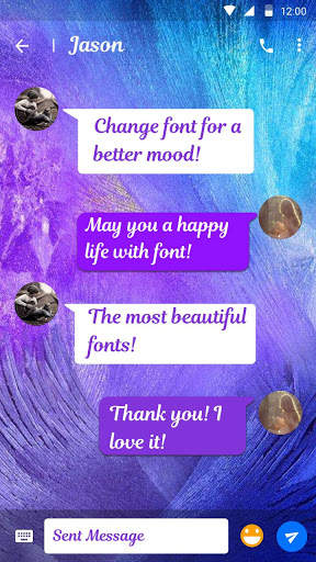 Galaxy Pro Font for FlipFont ,Cool Fonts Text Free screenshot 2