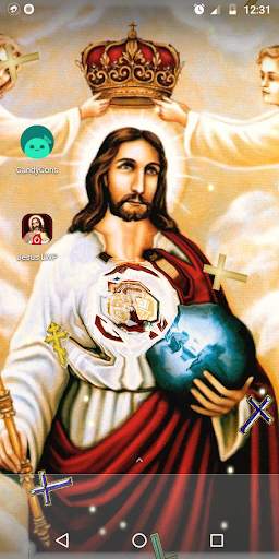 Magic Blessing : Jesus Live Wallpaper screenshot 1